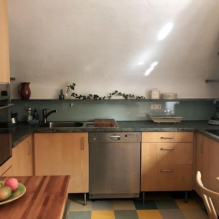 Gemuetliche Ferienwohnung Auf 2 Etagen Mit Dachterrasse Wangen im Allgäu Buitenkant foto