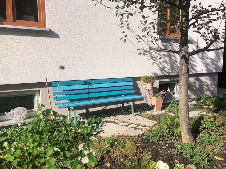 Gemuetliche Ferienwohnung Auf 2 Etagen Mit Dachterrasse Wangen im Allgäu Buitenkant foto