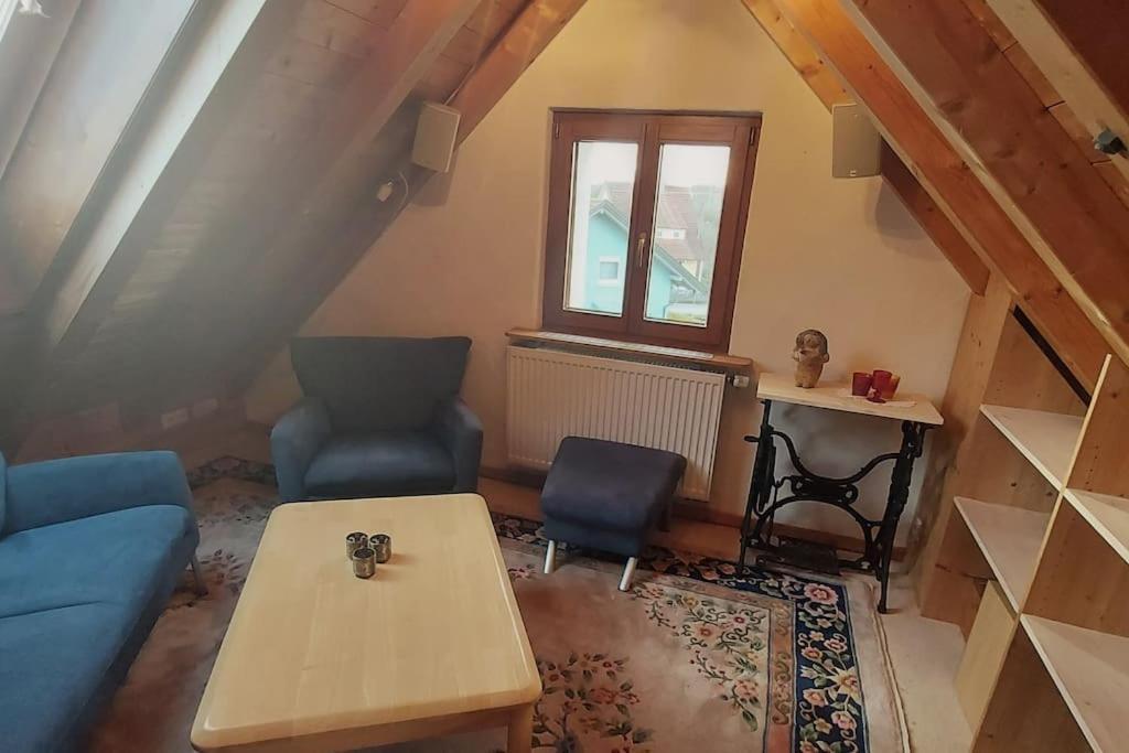 Gemuetliche Ferienwohnung Auf 2 Etagen Mit Dachterrasse Wangen im Allgäu Buitenkant foto