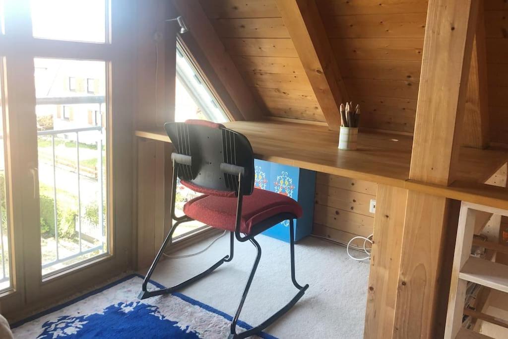 Gemuetliche Ferienwohnung Auf 2 Etagen Mit Dachterrasse Wangen im Allgäu Buitenkant foto