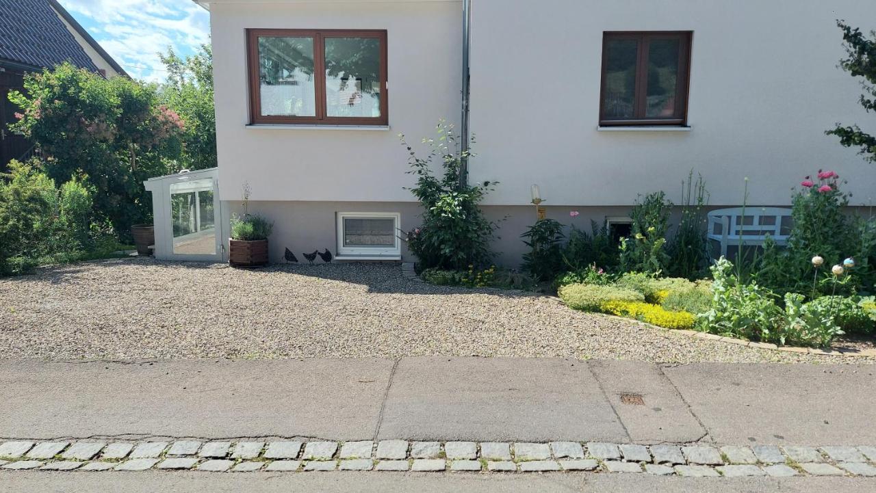 Gemuetliche Ferienwohnung Auf 2 Etagen Mit Dachterrasse Wangen im Allgäu Buitenkant foto